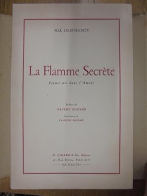 Seller image for La flamme secrete for sale by Librairie du Levant