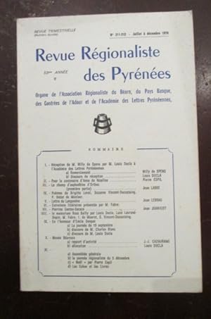 Imagen del vendedor de 59eme Anne / N 211-212 a la venta por Librairie du Levant