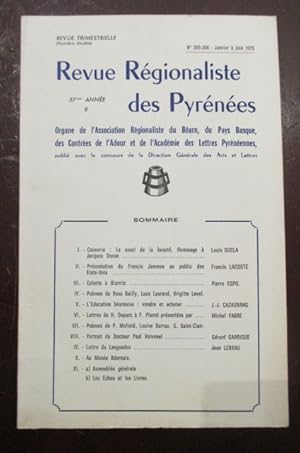 Imagen del vendedor de 57eme Anne / N 205-206 a la venta por Librairie du Levant