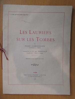 Bild des Verkufers fr LES LAURIERS SUR LES TOMBES. Illustrations et texte composs sur le front zum Verkauf von Librairie du Levant