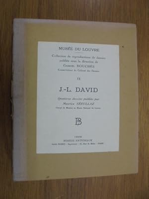 Seller image for MUSEE DU LOUVRE - COLLECTION DE REPRODUCTIONS DE DESSINS - NUMERO IX - J.-L. DAVID for sale by Librairie du Levant