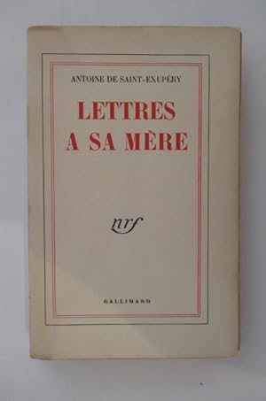 Image du vendeur pour LETTRE A SA MERE. mis en vente par Librairie du Levant