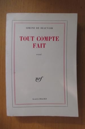 Image du vendeur pour TOUT COMPTE FAIT mis en vente par Librairie du Levant