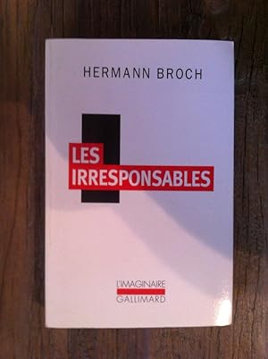 Bild des Verkufers fr LES IRRESPONSABLES zum Verkauf von Librairie du Levant