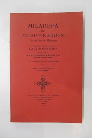 Imagen del vendedor de MILAREPA ou JETSUN-KAHBUM. Vie de Jetsn Milarepa. a la venta por Librairie du Levant