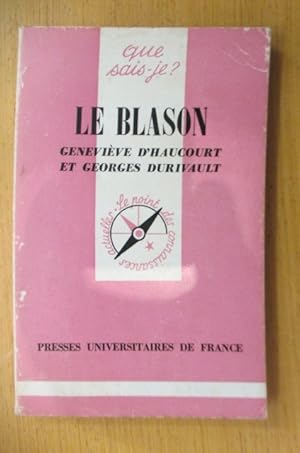 Image du vendeur pour LE BLASON mis en vente par Librairie du Levant