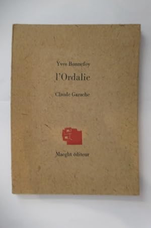 Bild des Verkäufers für L'ORDALIE zum Verkauf von Librairie du Levant