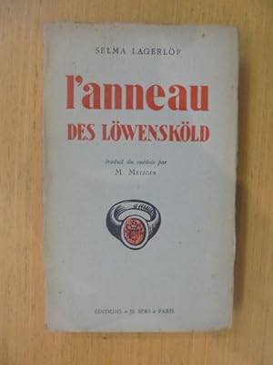 Seller image for L'ANNEAU DES LWENSKLD. for sale by Librairie du Levant