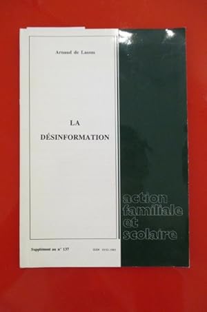 Image du vendeur pour LA DESINFORMATION mis en vente par Librairie du Levant