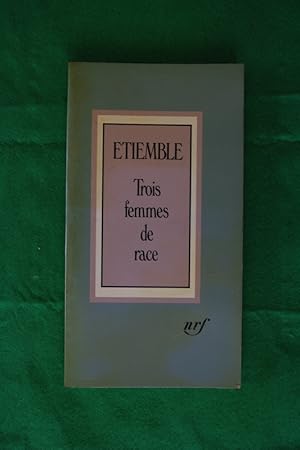 Imagen del vendedor de TROIS FEMMES DE RACE. a la venta por Librairie du Levant