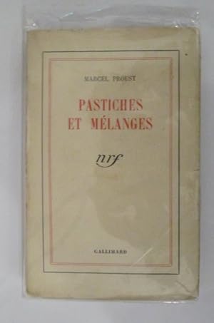 Immagine del venditore per PASTICHES ET MELANGES. venduto da Librairie du Levant