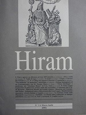 HIRAM N.° 3/4 Marzo - Aprile 1991