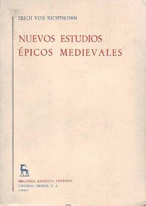 Imagen del vendedor de Nuevos estudios picos medievales. a la venta por Librera y Editorial Renacimiento, S.A.