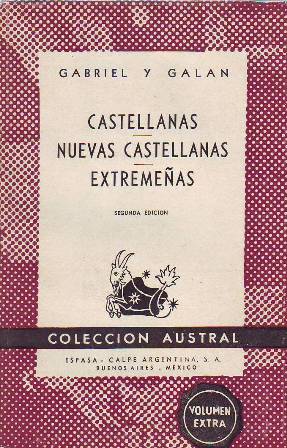 Bild des Verkufers fr Castellanas. Nuevas castellanas. Extremeas. zum Verkauf von Librera y Editorial Renacimiento, S.A.