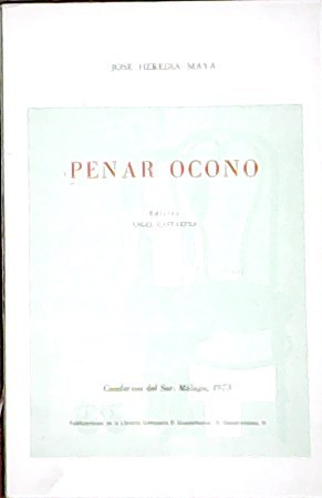 Seller image for Penar Ocono. Edicin ngel Caffarena. for sale by Librera y Editorial Renacimiento, S.A.