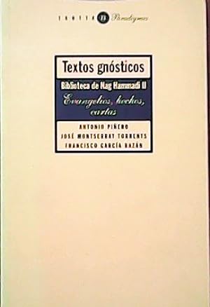 Seller image for Textos Gnsticos. Biblioteca de Nag Hammadi II. for sale by Librera y Editorial Renacimiento, S.A.