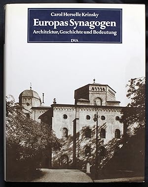 Bild des Verkufers fr Europas Synagogen. Architektur, Geschichte und Bedeutung zum Verkauf von Graphem. Kunst- und Buchantiquariat