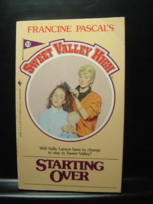 Seller image for STARTING OVER (Sweet Valley High #33) for sale by The Book Abyss