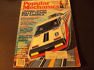 Popular Mechanics Nov 1983 Refinishing Furniture Step-By-Step, Bullet Train