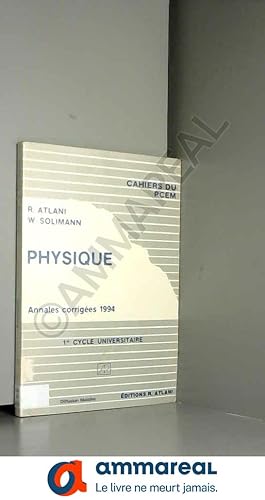 Image du vendeur pour Physique. Annales corriges, 1997 mis en vente par Ammareal