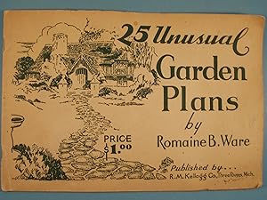 Image du vendeur pour 25 Unusual Garden Plans mis en vente par PB&J Book Shop