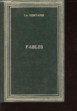 Bild des Verkufers fr Fables - Collection les cents livres zum Verkauf von Le-Livre