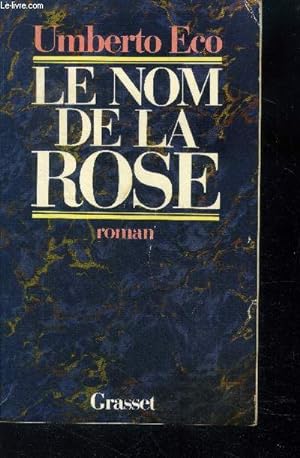 Image du vendeur pour Le nom de la rose mis en vente par Le-Livre