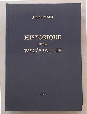 Seller image for Historique de la Valle d'Aoste. for sale by S.B. Il Piacere e il Dovere