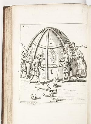 Image du vendeur pour The art of glass.Shewing how to make all sorts of glass, crystal and enamel. Likewise the making of pearls, precious stones, china and looking-glasses. To which is added, the method of painting on glass and enameling. Also how to extract the colours from minerals, metals, herbs and flowers. A work containing many secrets and curiosities never before discovered. Illustrated with proper sculptures. Written originally in French, by Mr. H. Blancourt, and now first translated into English. With an appendix, containing exact instructions for making glass-eyes of all colours mis en vente par Liber Antiquus Early Books & Manuscripts