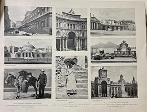 Bild des Verkufers fr Les Muses et Collections d'Italie. Peinture, sculpture et architecture; paysages et types populaires. 2000 gravures (phototypie et hliogravure). zum Verkauf von Treptower Buecherkabinett Inh. Schultz Volha