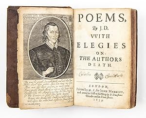 Poems, by J.D. VVith elegies on the authors death