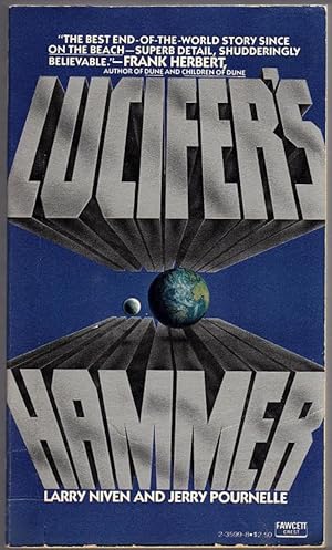 Seller image for Lucifer's Hammer by Larry Niven and Jerry Pournelle Later Printing Signed for sale by Heartwood Books and Art