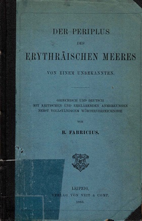 Der Periplus des Erythräischen Meeres von einem Unbekannten