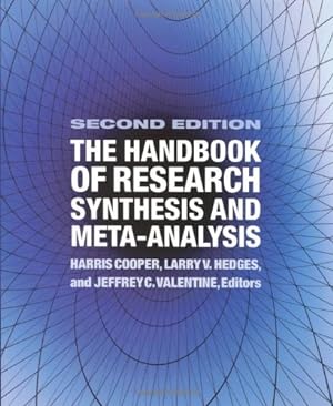 Seller image for The Handbook of Research Synthesis and Meta-Analysis for sale by My Books Store