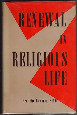 Seller image for Renewal in Religious Life: General Priciples Constitutions Formation for sale by Recycled Books & Music