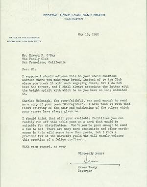 typed letter signed