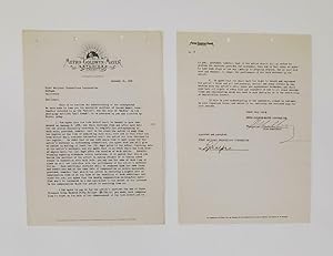 Irving Thalberg / Conrad Nagel | Signed Letter