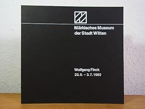 Image du vendeur pour Wolfgang Finck. Arbeiten 1970 - 1982. Ausstellung Mrkisches Museum Witten, 23.05. - 04.07.1982 mis en vente par Antiquariat Weber