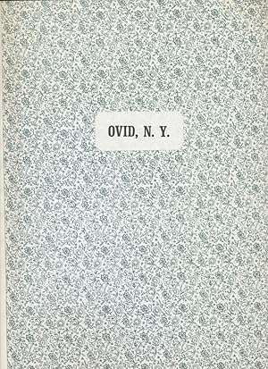 Town and Village of Ovid, Seneca Co., N. Y., An Early History