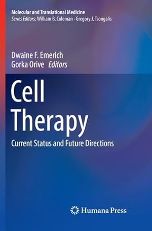 Seller image for Cell Therapy : Current Status and Future Directions for sale by AHA-BUCH GmbH