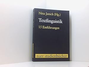 Textlinguistik: 15 Einführungen (narr studienbücher)
