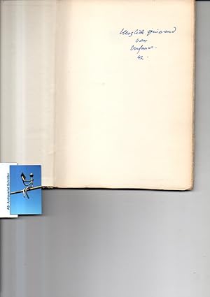 Seller image for Gesprch in Peking. [signiert, signed, Widmung]. for sale by Antiquariat Schrter -Uta-Janine Strmer