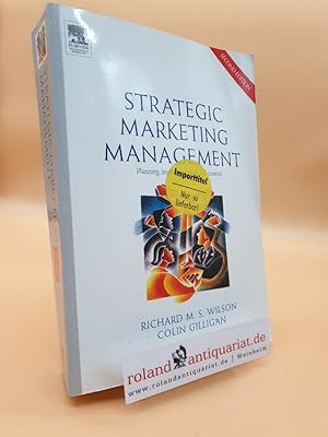 Seller image for Strategic Marketing Management: Planning, Implementation and Control (Butterworth-Heinemann Marketing Series) for sale by Roland Antiquariat UG haftungsbeschrnkt