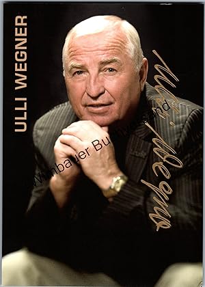 Original Autogramm Ulli Wegner Boxen /// Autograph signiert signed signee