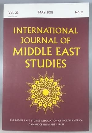 Seller image for International Journal of Middle East Studies, Volume 33, Number 2, May 2001 for sale by Great Expectations Rare Books