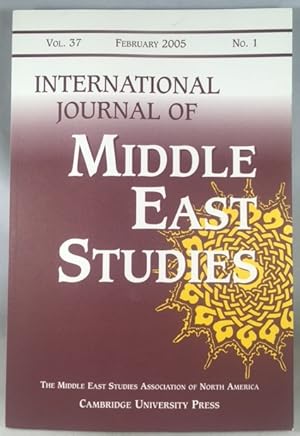 Immagine del venditore per International Journal of Middle East Studies, Volume 37, Number 1, February 2005 venduto da Great Expectations Rare Books