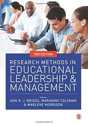 Seller image for Research Methods in Educational Leadership and Management for sale by Pieuler Store