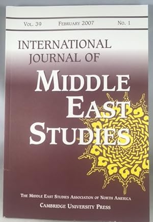 Immagine del venditore per International Journal of Middle East Studies, Volume 39, Number 1, February 2007 venduto da Great Expectations Rare Books