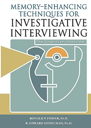 Imagen del vendedor de Memory-Enhancing Techniques for Investigative Interviewing: The Cognitive Interview a la venta por Pieuler Store