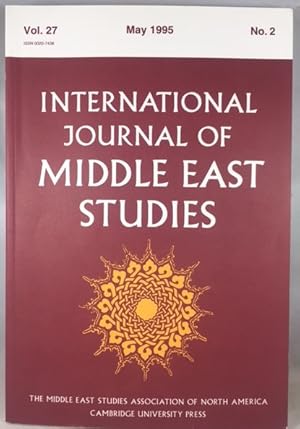 Imagen del vendedor de International Journal of Middle East Studies, Volume 27, Number 2, May 1995 a la venta por Great Expectations Rare Books